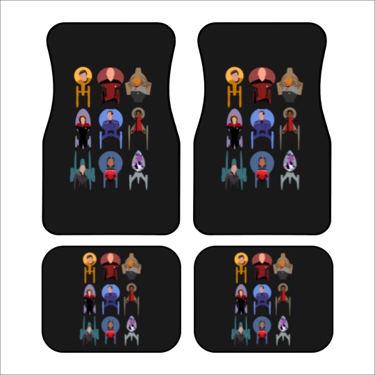 Discover Trek ships & captains 2021 Car Mats