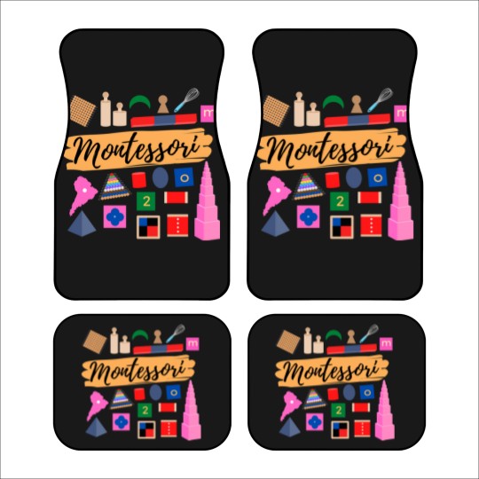 Discover Montessori materials gift for Montessori teacher or Montessori mom Car Mats