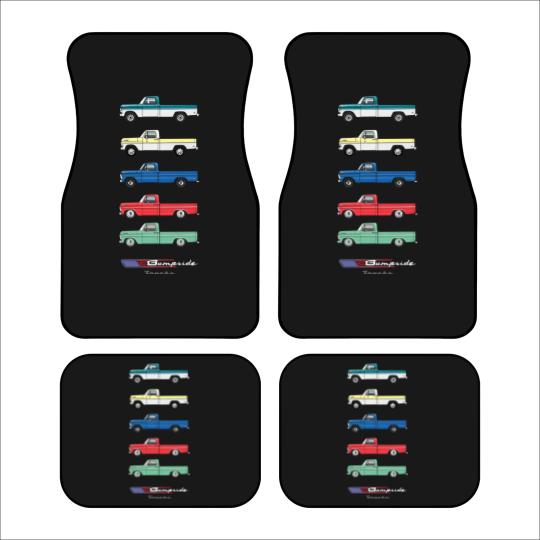 Discover 5 line Bumpside - 1968 F100 - Car Mats