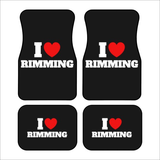 Discover I LOVE RIMMING Car Mats