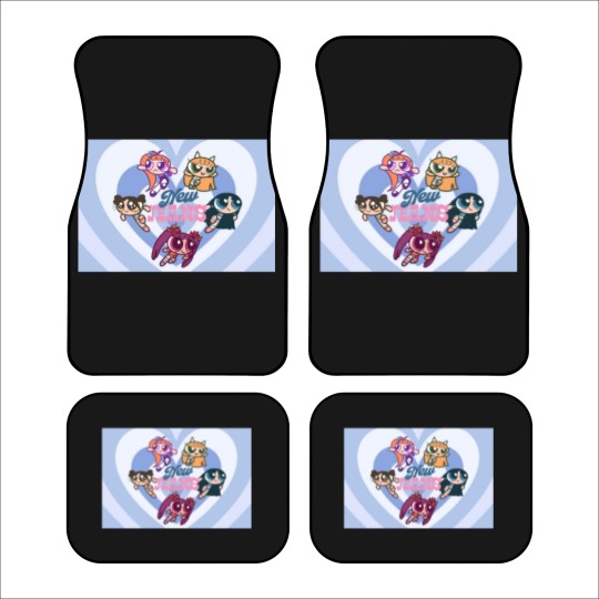 Discover NewJeans Powerpuff Girls Heart Car Mats