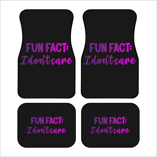 Discover fun fact Car Mats