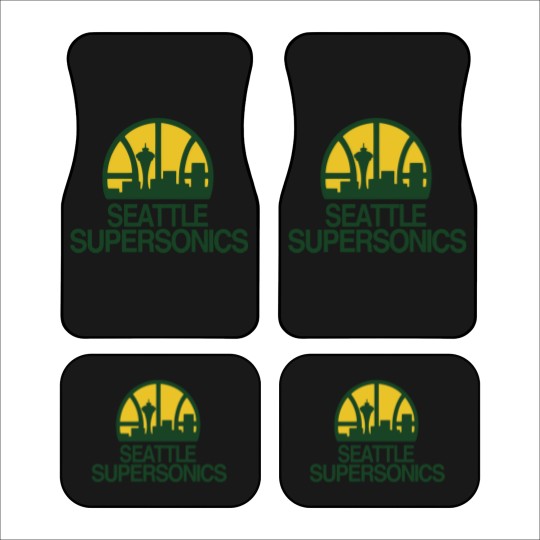 Discover Supersonics Seattle Car Mats