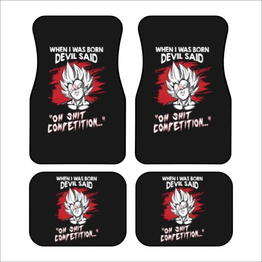 Discover Super Saiyan Majin vegeta)Super Saiyan Majin vegeta Car Mats