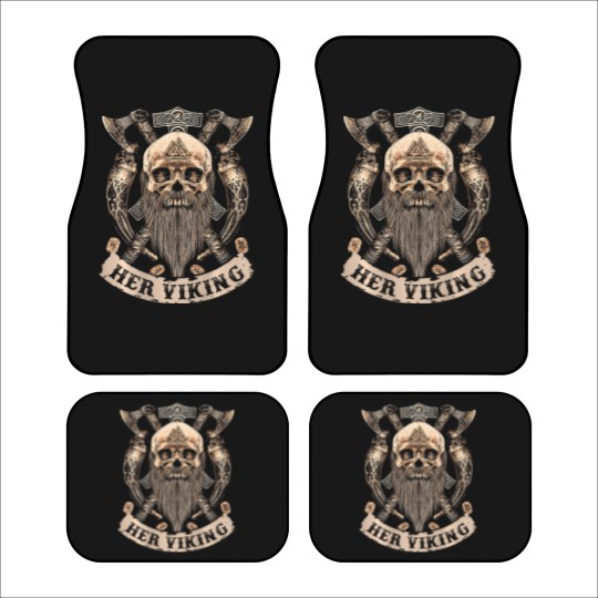 Discover her viking his shieldmaiden couple t Car Mats