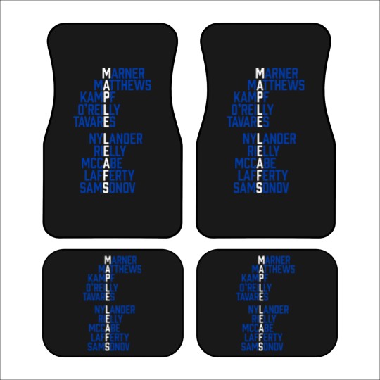 Discover Maple Leafs Wordle 2023 Maple Leafs Wordle 2023 Car Mats
