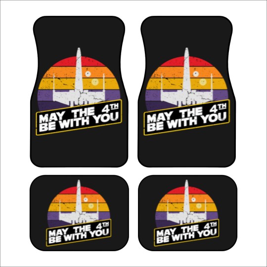 Discover May the 4th be with you, my the fourth be with you Car Mats