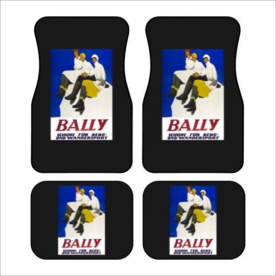 Discover Bally Shoes, Poster Car Mats