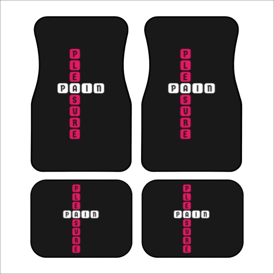 Discover BDSM Sub Dom Pleasure Pain Devot Dominant Fetish Car Mats