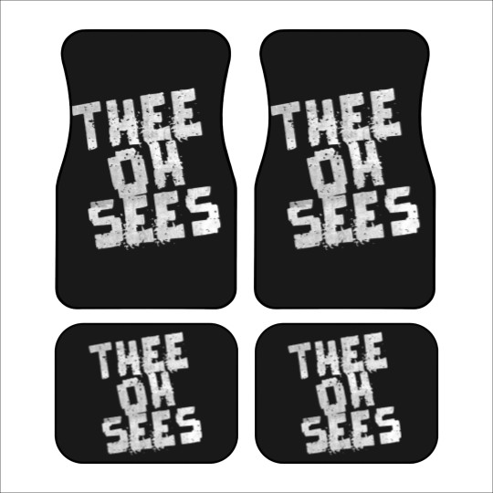 Discover Thee Oh Sees  Merch  Thee Oh Sees  Merch Car Mats