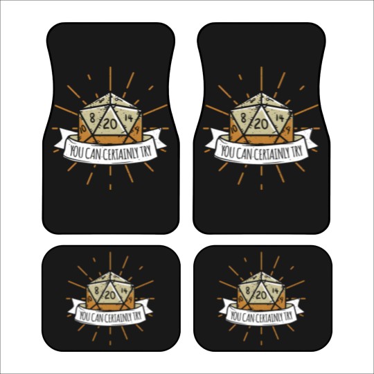 Discover You can Certainly Try Dragon Dice Wizard Gamer Car Mats