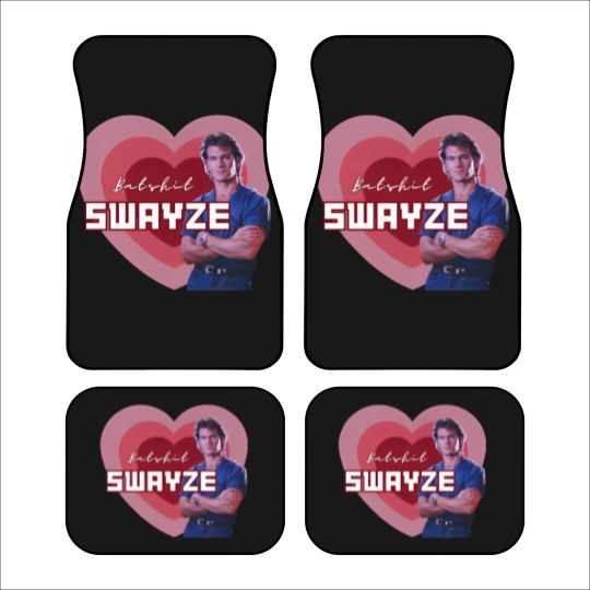 Discover Batshit Swayze Patrick Swayze Superfan Car Mats