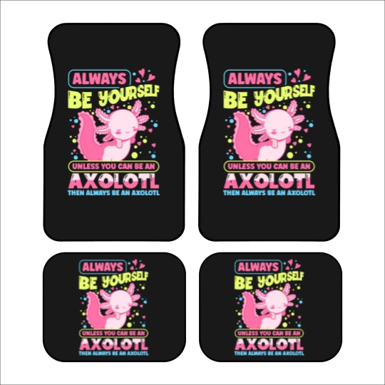 Discover Axolotl Axolotl 5 Car Mats