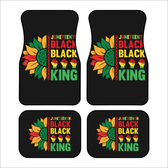 Discover Juneteenth 2023 Celebration, Black Independence Day Unisex Car Mats, Freeish Car Mats