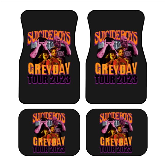 Discover Suicideboys Rap Car Mats, Grey Day 2023 World Tour Vintage 90s