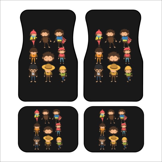 Discover Sneaky Sasquatch Poster Car Mats