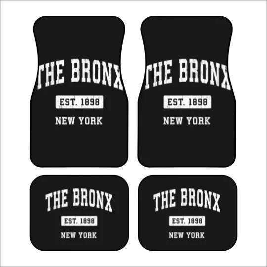 Discover The Bronx New York Ny Vintage Established Sports Design  Gift Car Mats
