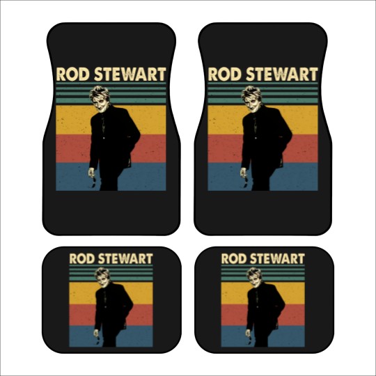 Discover Rod Stewart Retro Vintage Car Mats, Rod Stewart Gift Car Mats
