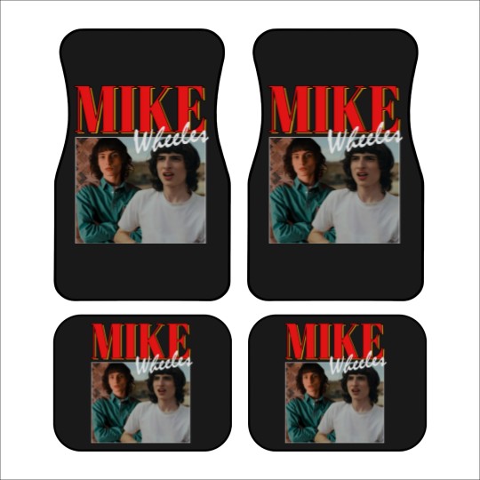 Discover Mike Wheeler Stranger Things Vintage Bootleg Car Mats