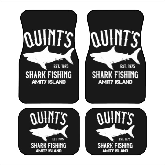 Discover Quint's Shark Fishing - Amity Island 1975 Car Mats