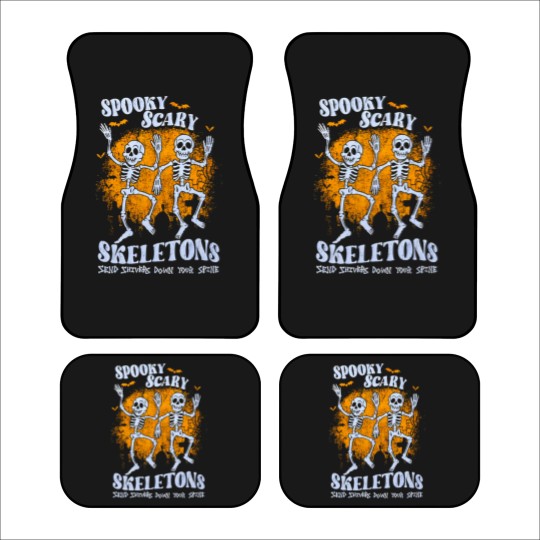 Discover spooky scary skeletons send shivers down your spine Car Mats