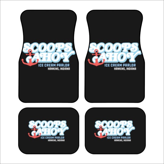 Discover Scoops ahoy ice cream Car Mats
