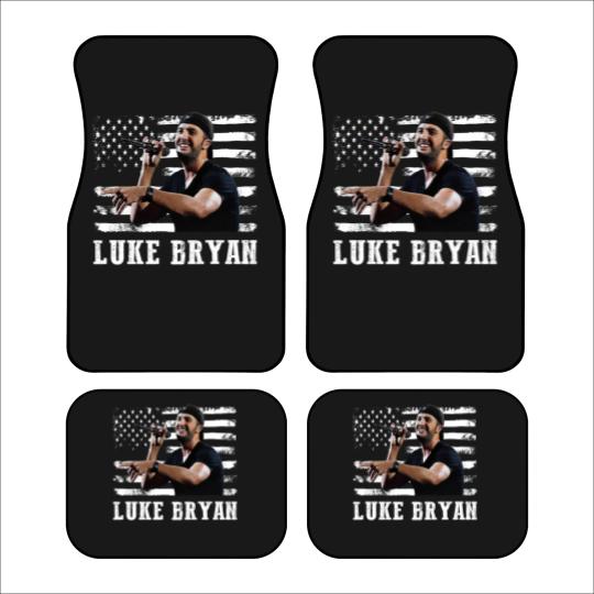 Discover Distressed American Flag Music Luke Legend Car Mats