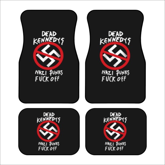 Discover Nazi Punks Car Mats