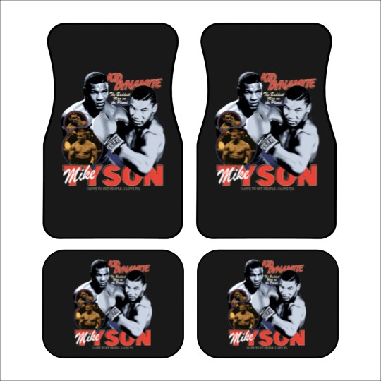 Discover Mike Tyson Vintage Kid Dynamite Bootleg Style Car Mats