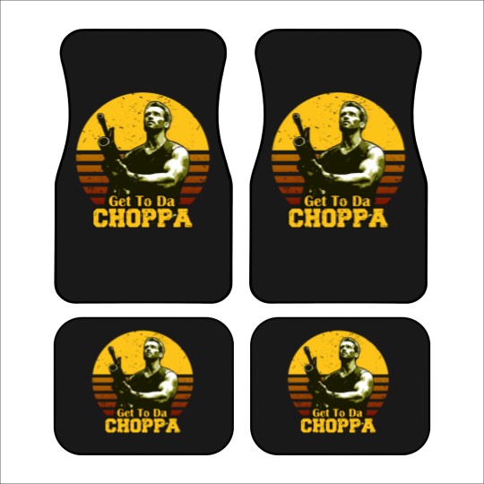 Discover Get To Da Choppa Car Mats