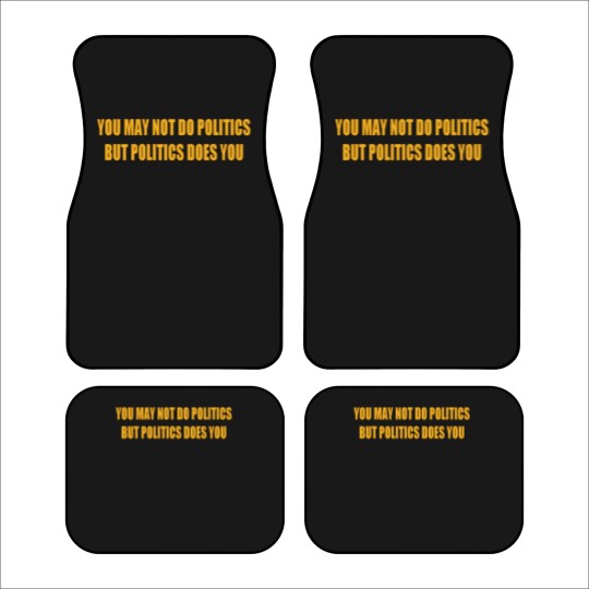 Discover Doing Politics Car Mats