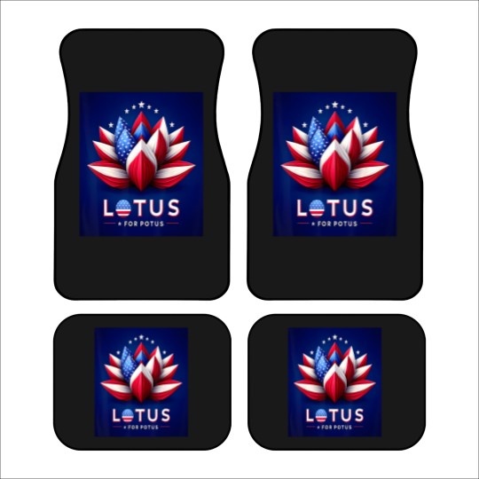 Discover lotus for potus kamala for president 2024 Car Mats