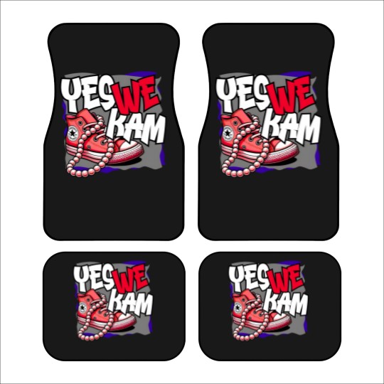 Discover Kamala Harris , Yes We Kam, red white and blue, Car Mats