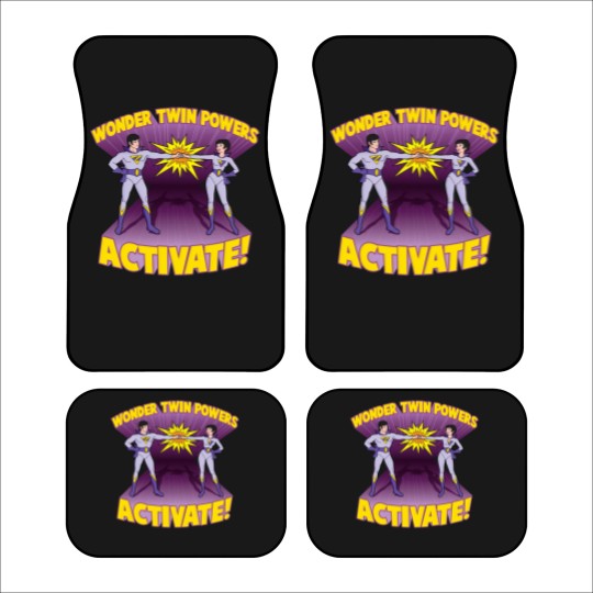 Discover Wonder Twin Powers Activate Car Mats