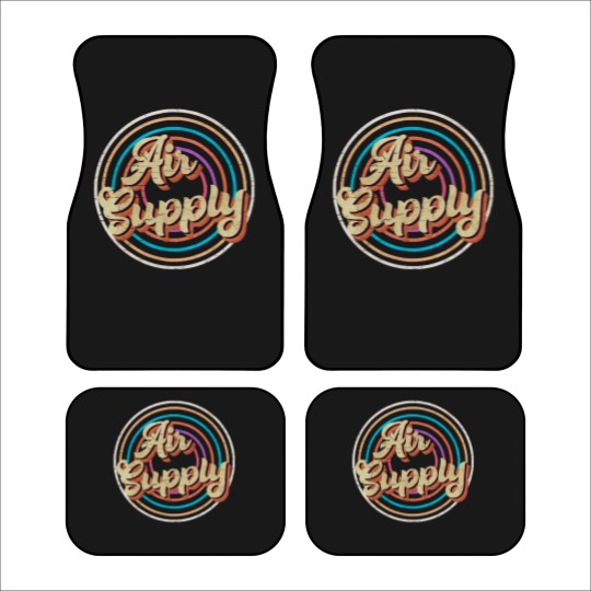 Discover vintage circle line color Air Supply Car Mats
