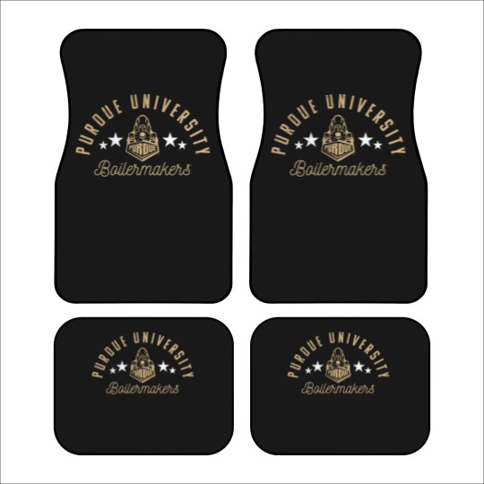 Discover purdue university boilermakers logo Car Mats