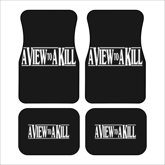 Discover A View To A Kill Car Mats