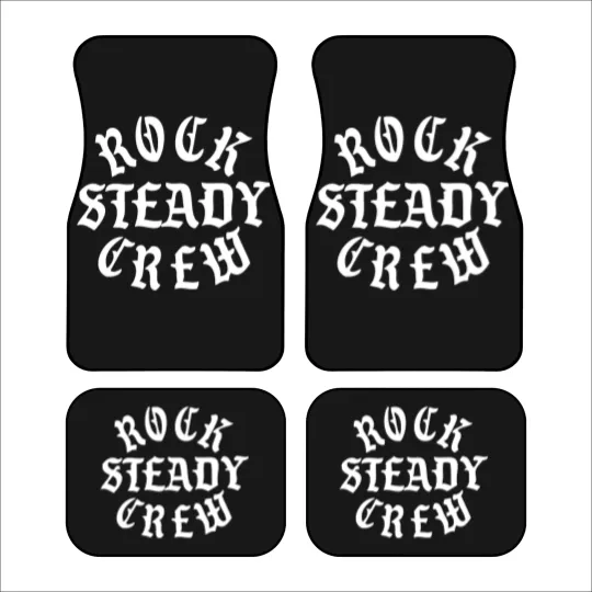 Discover Rock Steady Crew Car Mats