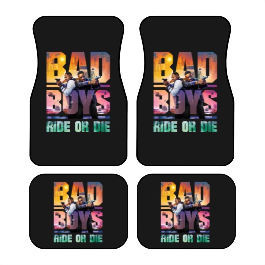 Discover Bad Boys Ride or Die (2024) Movie Car Mats, Bad Boys 4 Car Mats
