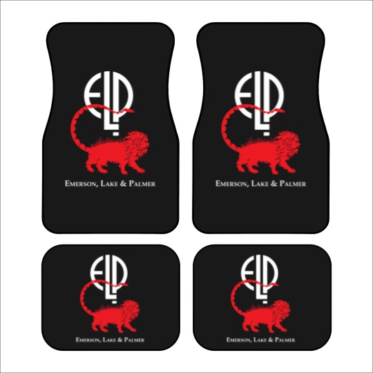 Discover Emerson Lake  Palmer band Tri-blend Car Mats