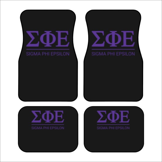 Discover Sigma Phi Epsilon | Badge Car Mats