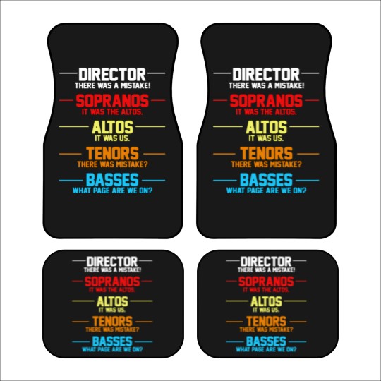 Discover Director There Was A Mistake Sopranos Car Mats
