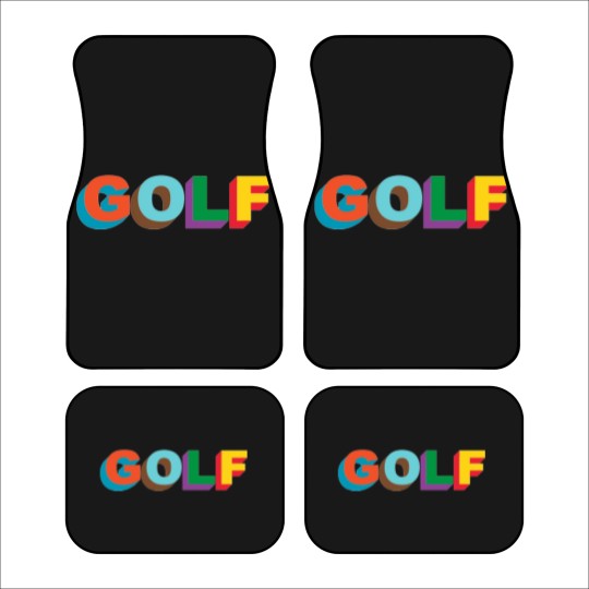 Discover Golf Logo Tyler The Creator Car Mats