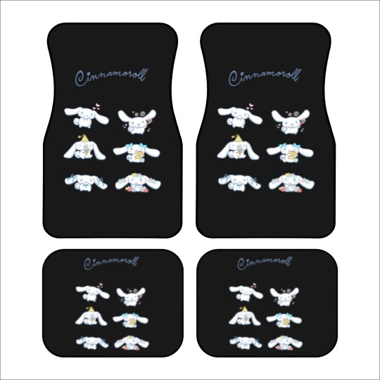 Discover Cinnamoroll Sanrio Pattern Car Mats