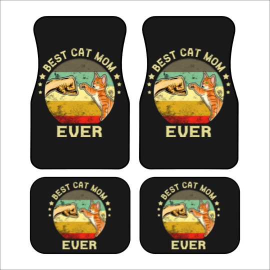 Discover BEST CAT MOM EVER - Best Cat Mom Ever - Car Mats