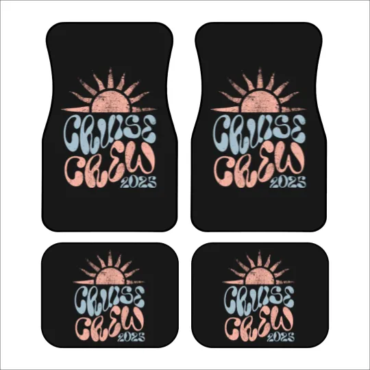 Discover Cruise Crew Car Mats 2025 Cruise Car Mats Cruise Car Mats Family Cruising Car Mats Cruise Squad Car Mats Matching Cruise Car Mats