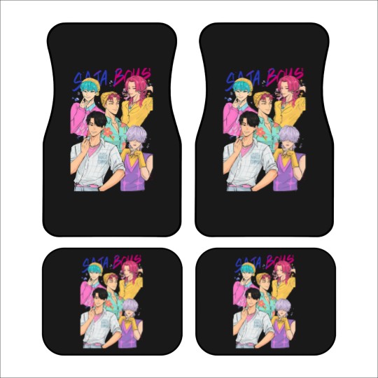 Discover Saja Boy Unisex 2025 Multicolor Car Mats
