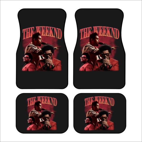 Discover Weeknd Vintage Merch Car Mats