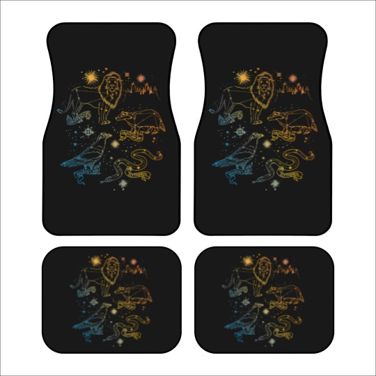 Discover Rainbow HOGWARTS™ Houses Constellations Car Mats