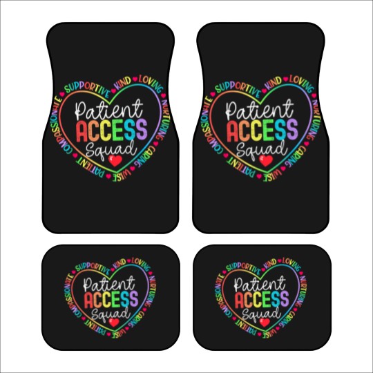 Discover Patient Access Squad Specialist Rainbow Appreciation Car Mats